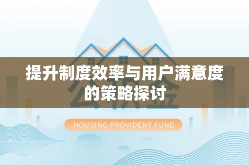 三湾提升制度效率与用户满意度的策略探讨